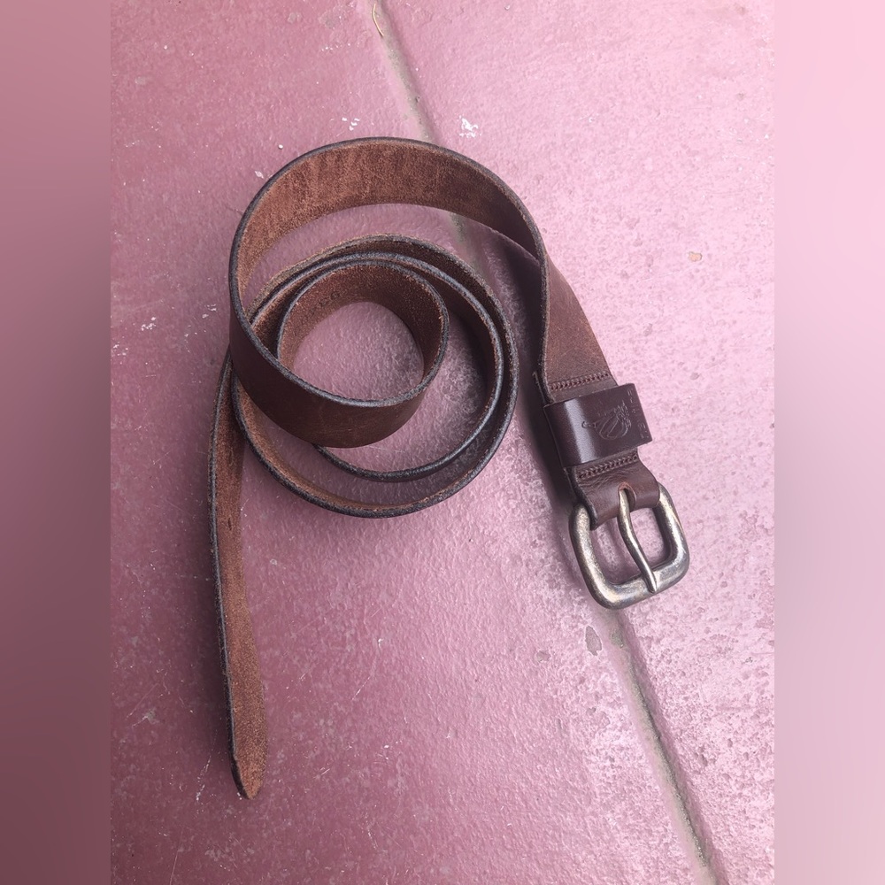Nautica leather belt size 42